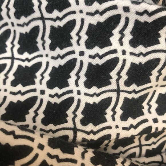 NY & CO IKAT MOROCCAN GEO PRINT COTTON FIT & FLARE MIDI DRESS WITH POCKETS LARGE - Picture 12 of 12